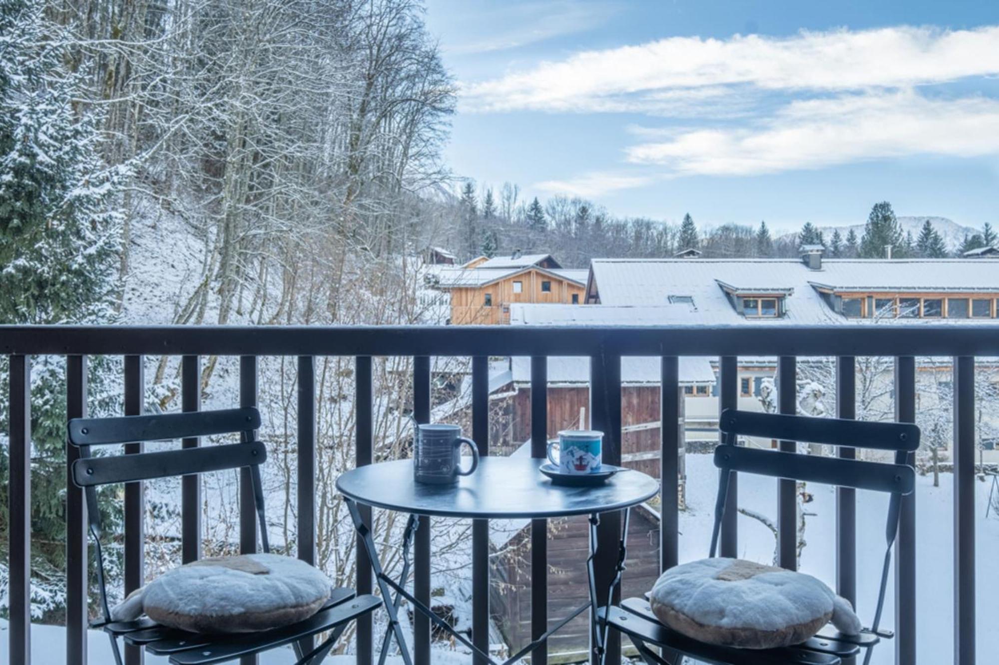 Apt With Nice View Near The Center Of Chamonix Esterno foto